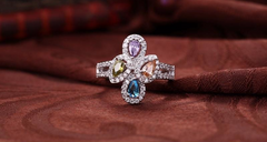 Colorful Eternity Love Ring