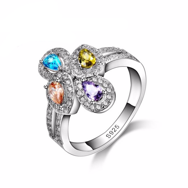Colorful Eternity Love Ring